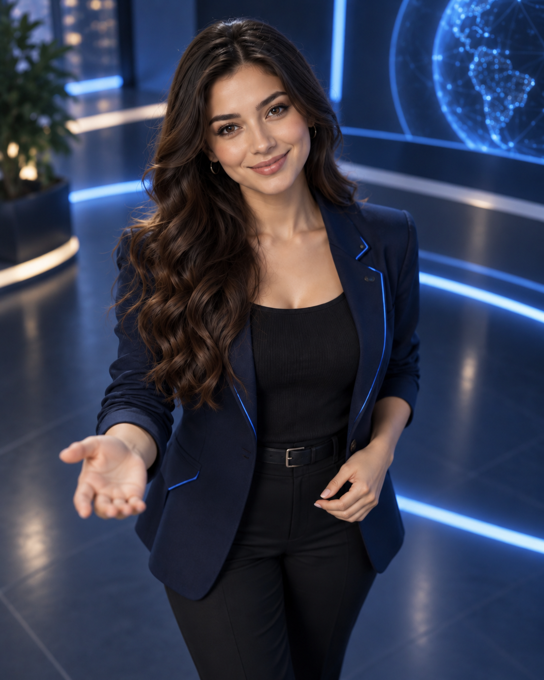 Selin karakter referans görseli