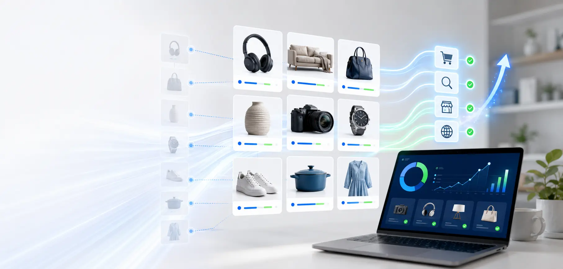 Yapay zekâ ile analiz edilen e-ticaret ürün kataloğu
